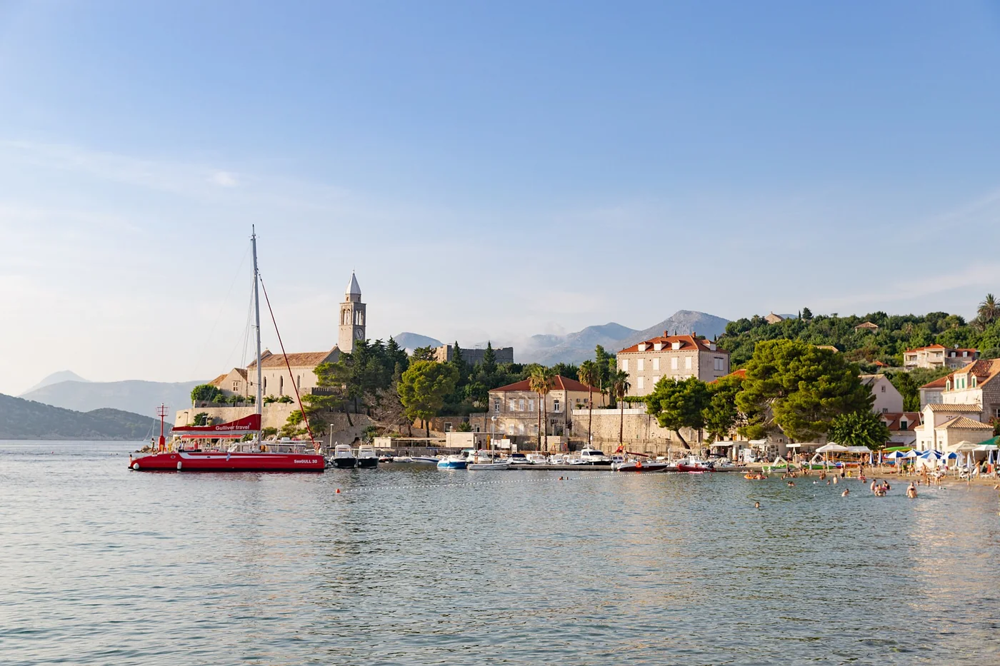 Lopud harbour
